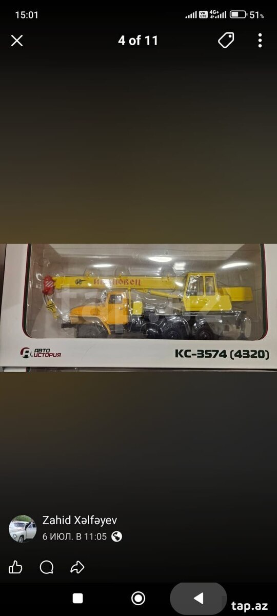 Kraz kran modeli