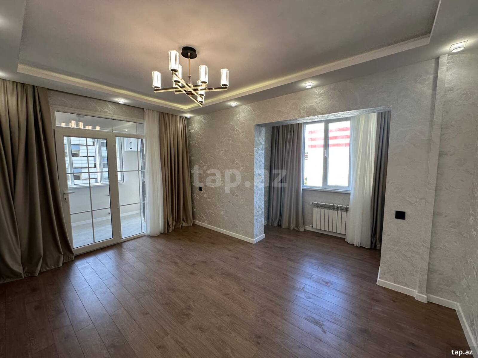 2-otaqlı mənzil, Qara Qarayev pr., 65 m²