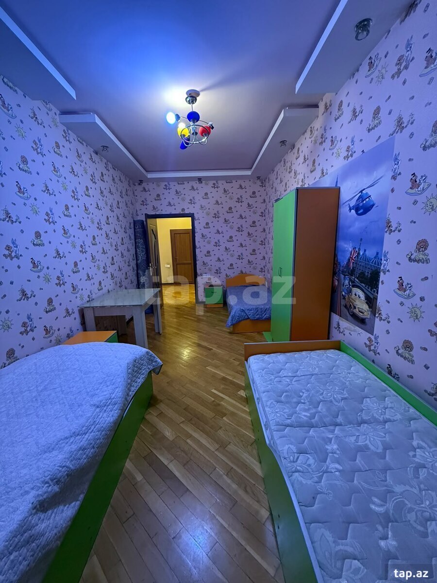 3-otaqlı yeni tikili kirayə verilir, Məzahir Rüstəmov küç., 145 m²