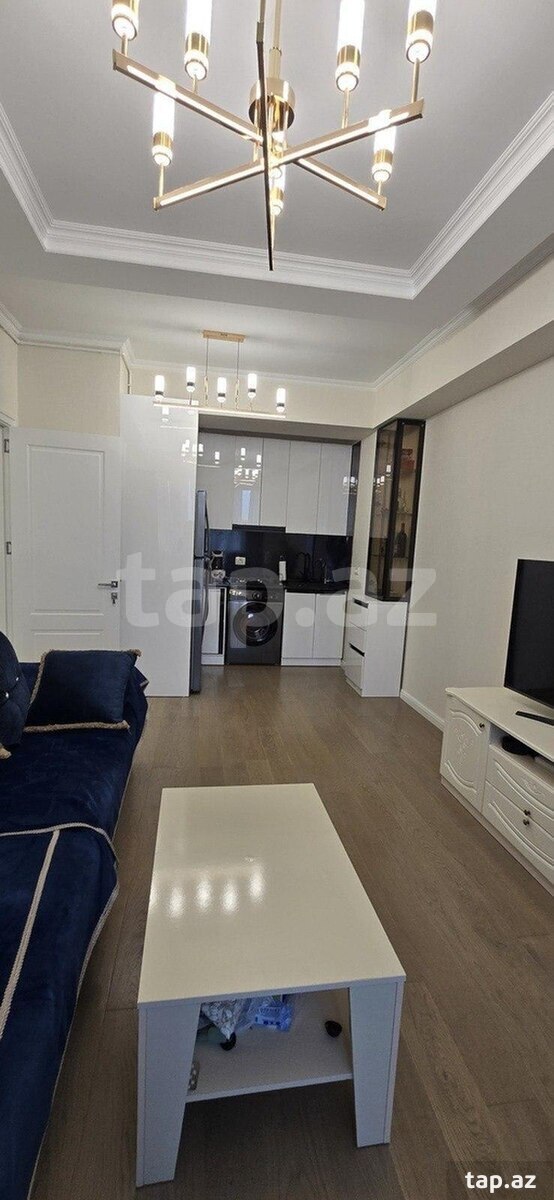 2-otaqlı yeni tikili, Yasamal r., 48 m²