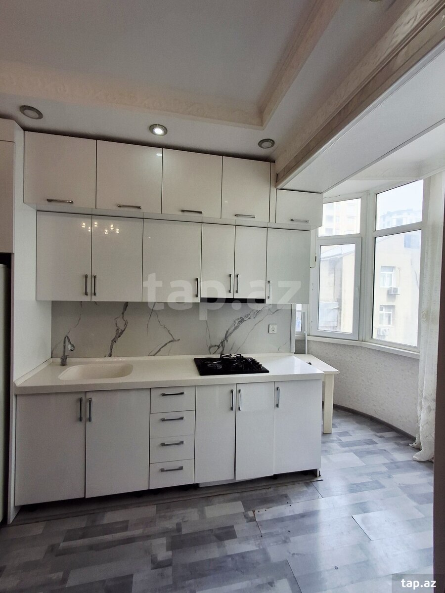 3-otaqlı yeni tikili kirayə verilir, Nərimanov m., 100 m²