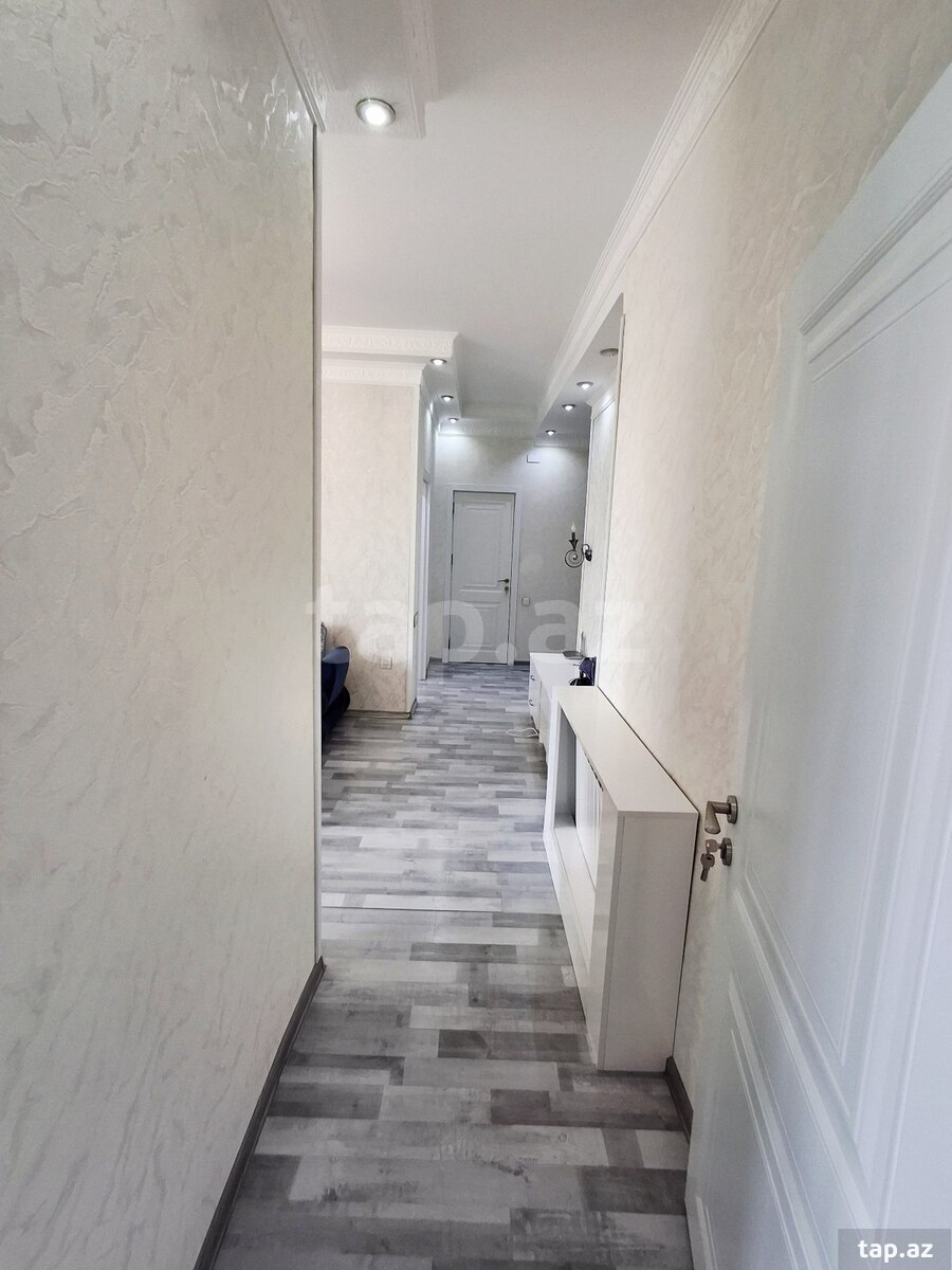 3-otaqlı yeni tikili kirayə verilir, Nərimanov m., 100 m²