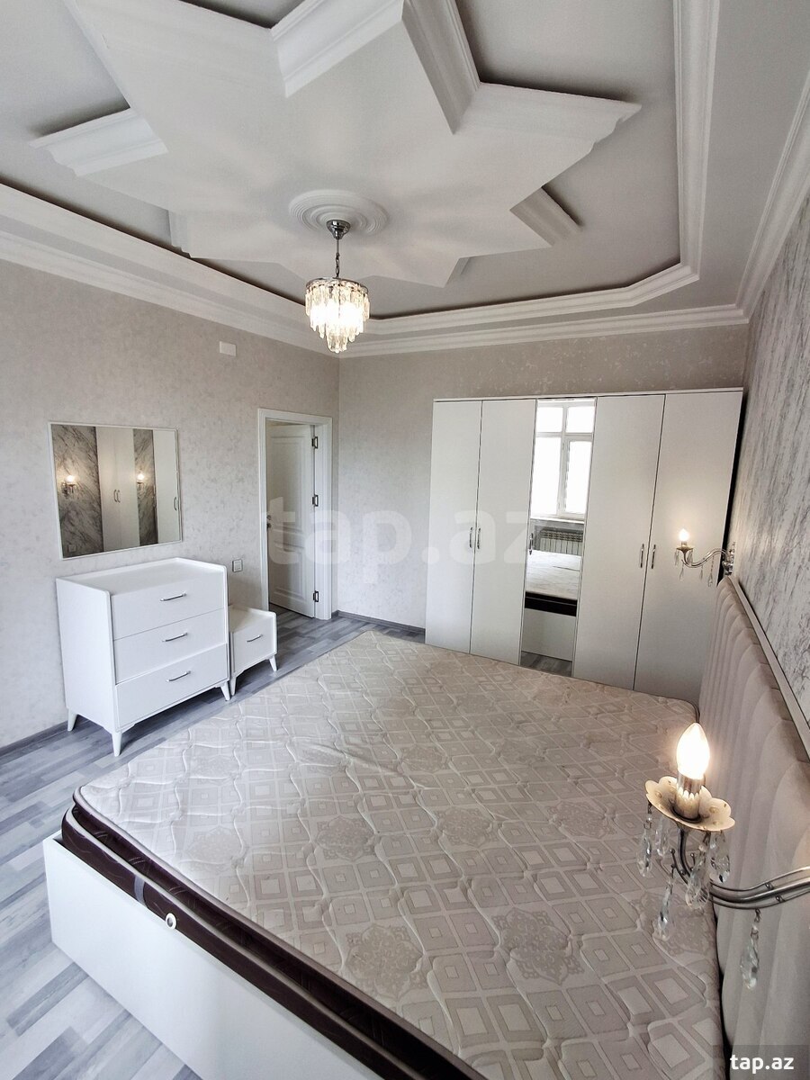 3-otaqlı yeni tikili kirayə verilir, Nərimanov m., 100 m²
