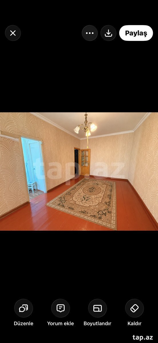 2-otaqlı mənzil, Mir Cəlal küç., 50 m²