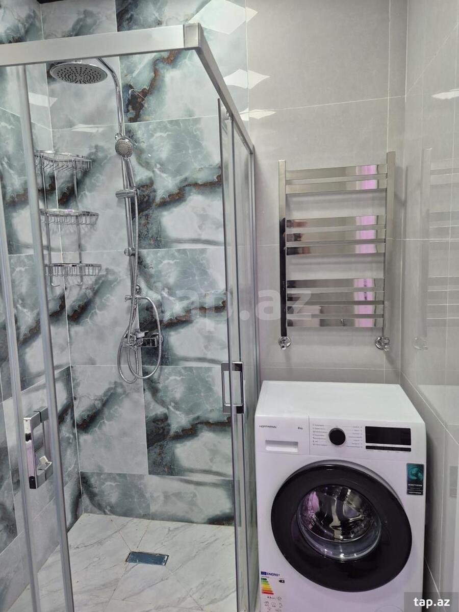 2-otaqlı yeni tikili kirayə verilir, Həzi Aslanov m., 53 m²