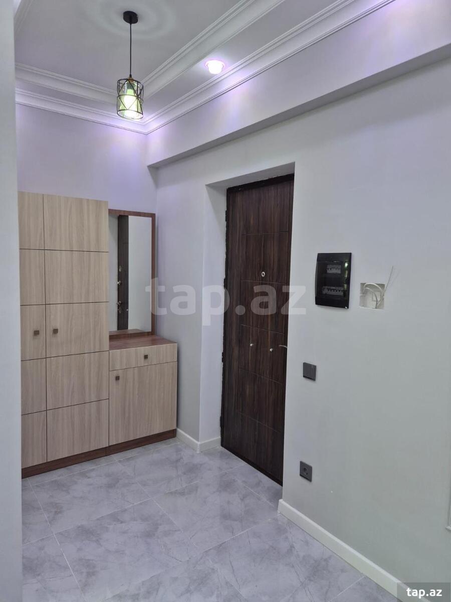 2-otaqlı yeni tikili kirayə verilir, Həzi Aslanov m., 53 m²
