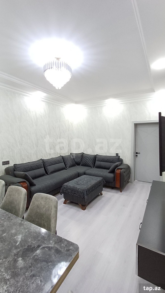 3-otaqlı yeni tikili, Gənclik m., 70 m²