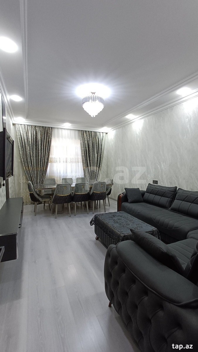 3-otaqlı yeni tikili, Gənclik m., 70 m²