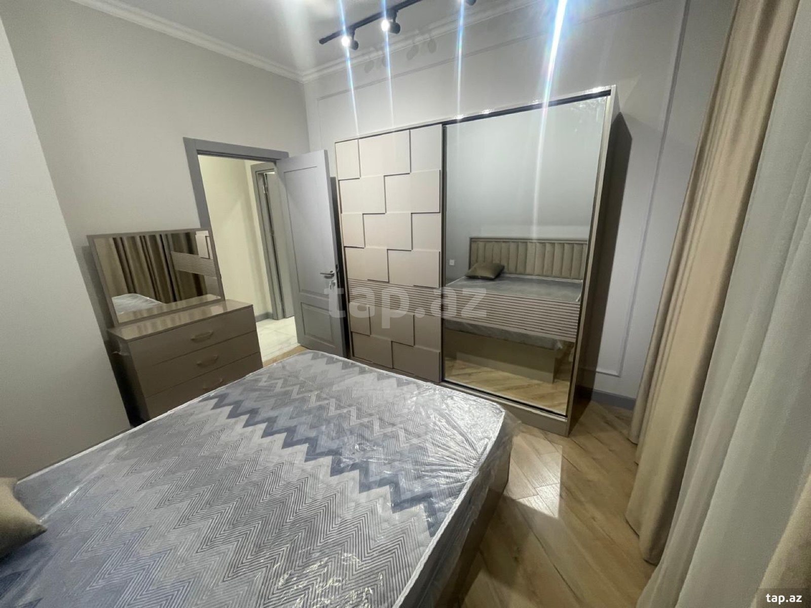 2-otaqlı yeni tikili, Dərnəgül m., 62 m²