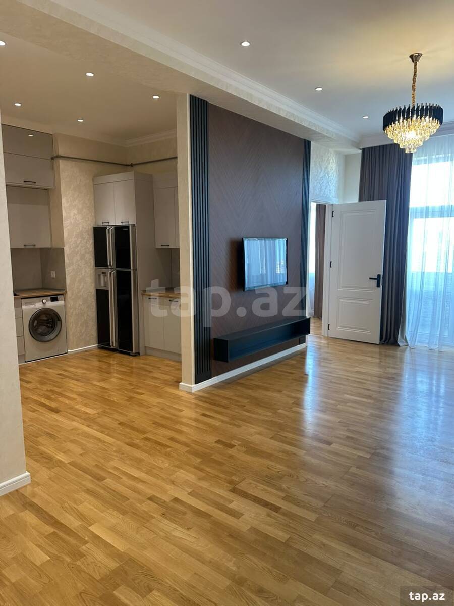 2-otaqlı yeni tikili, Yasamal r., 72 m²