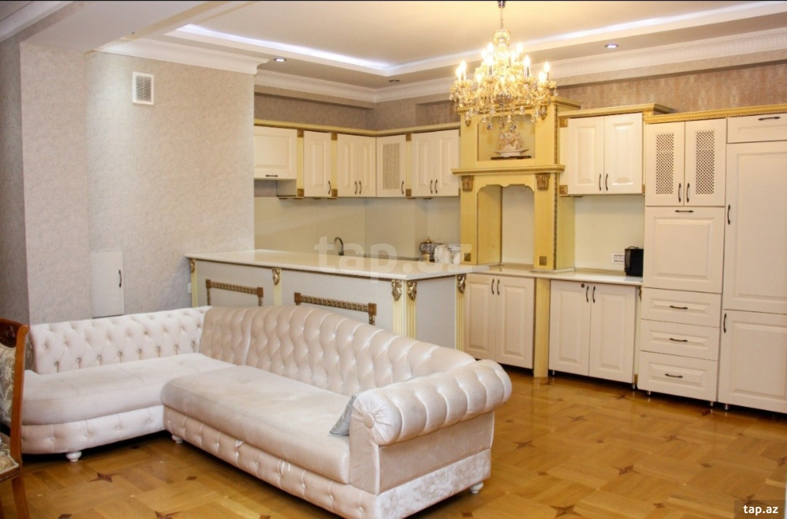3-otaqlı yeni tikili kirayə verilir, N.Nərimanov m., 150 m²