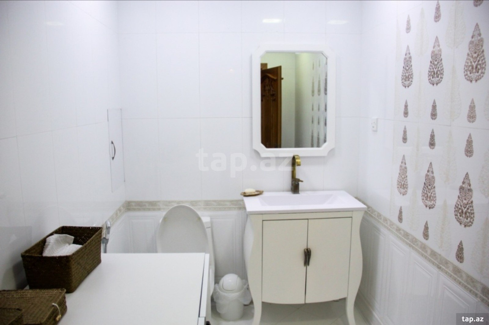 3-otaqlı yeni tikili kirayə verilir, N.Nərimanov m., 150 m²