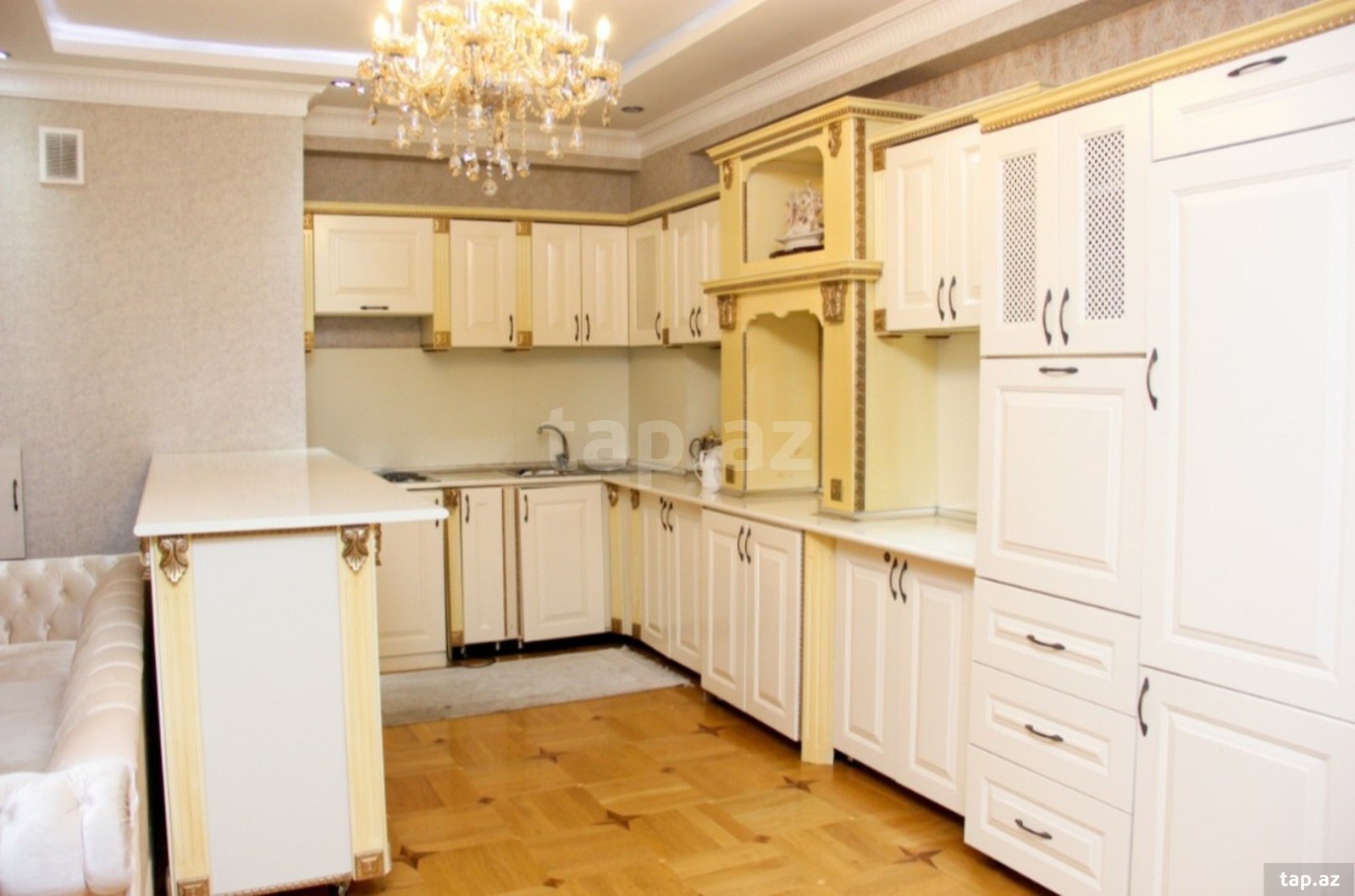3-otaqlı yeni tikili kirayə verilir, N.Nərimanov m., 150 m²