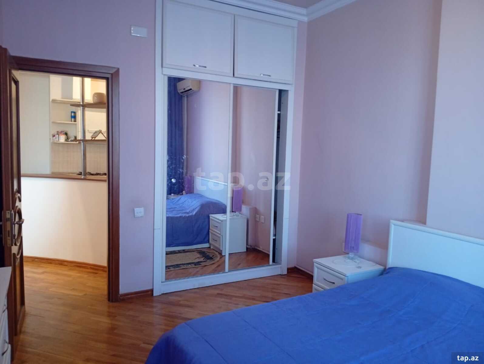 2-otaqlı yeni tikili kirayə verilir, Nizami m., 90 m²