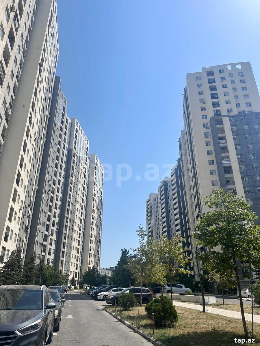 3-otaqlı yeni tikili kirayə verilir, Gəncə pr., 129 m²