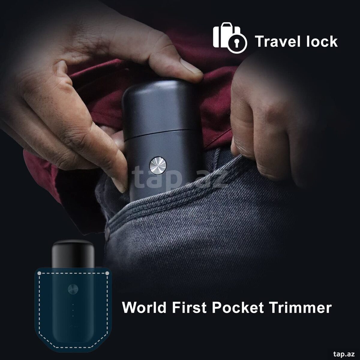 Mini Trimmer VGR 932 600mAh / Cord/Cordles / Qara