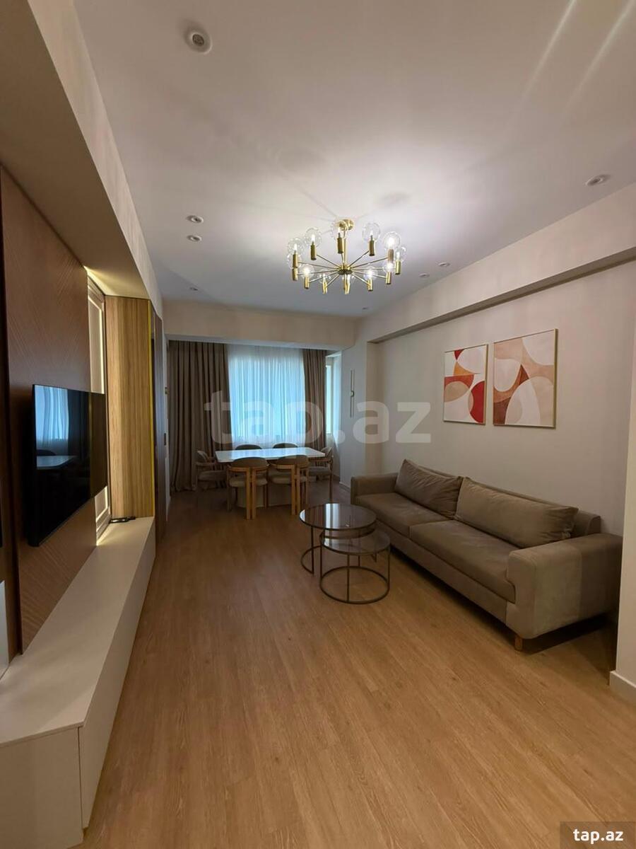 2-otaqlı yeni tikili kirayə verilir, Xətai m., 68 m²