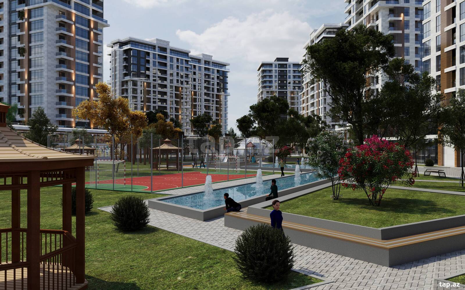 3-room apartment for sale, Baku