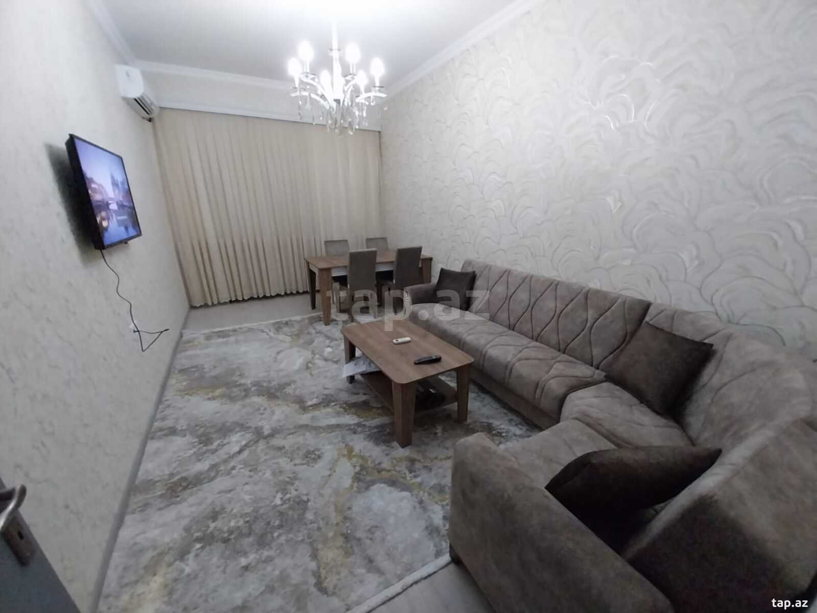 2-otaqlı yeni tikili kirayə verilir, Elşad Quliyev küç., 75 m²