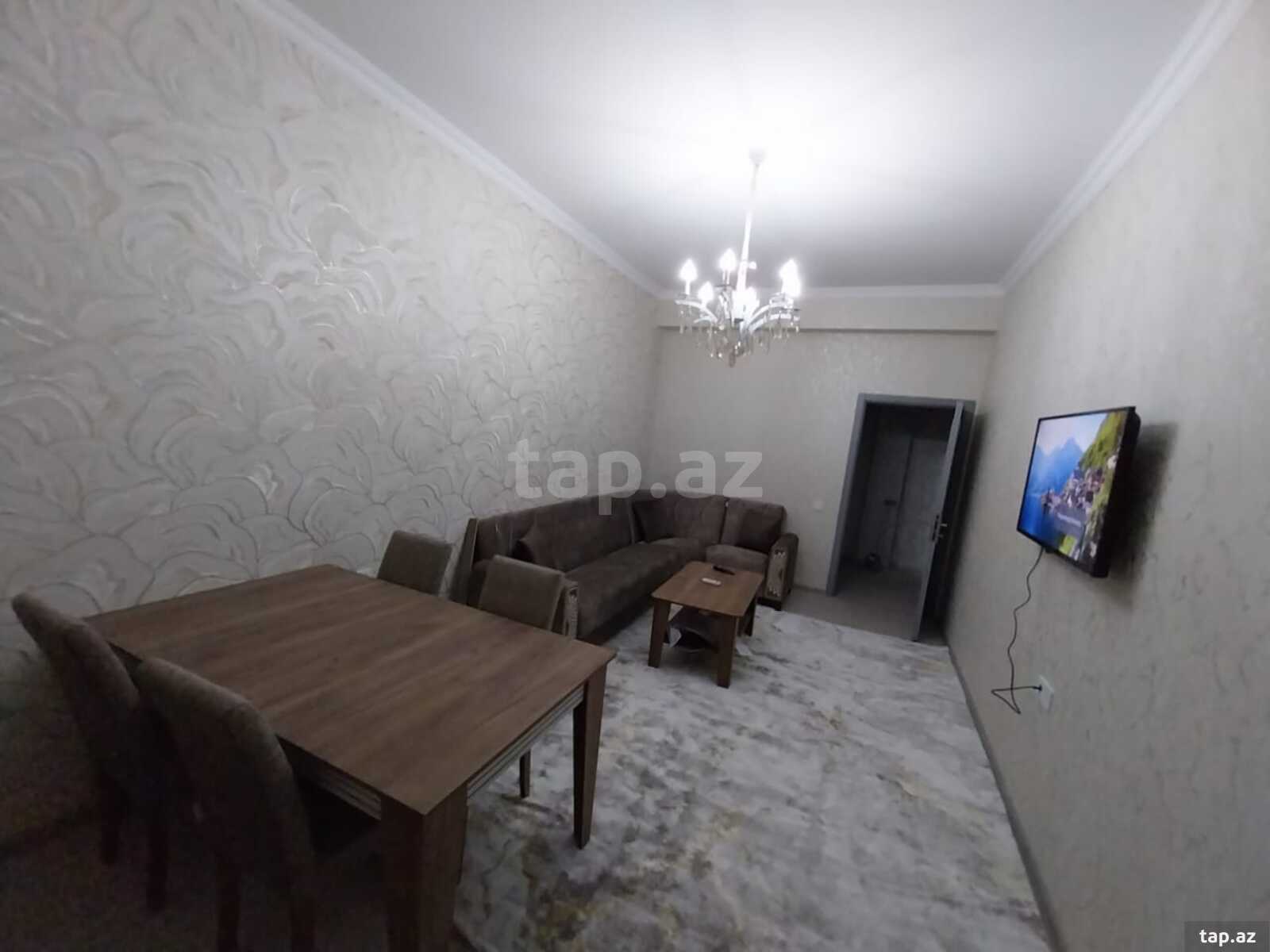2-otaqlı yeni tikili kirayə verilir, Elşad Quliyev küç., 75 m²
