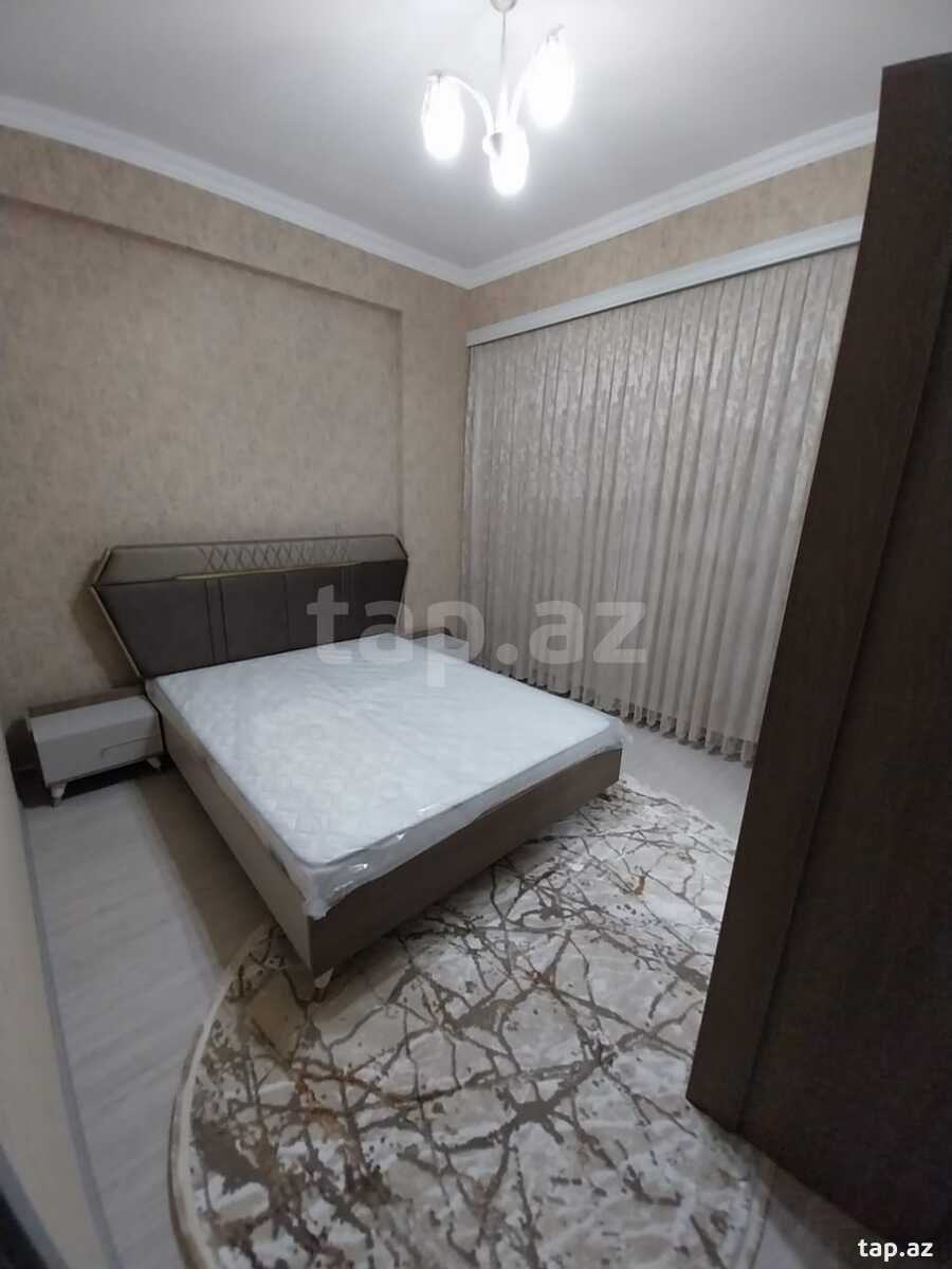2-otaqlı yeni tikili kirayə verilir, Elşad Quliyev küç., 75 m²