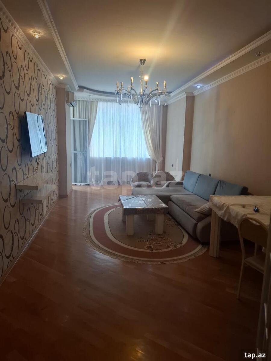 3-otaqlı yeni tikili kirayə verilir, Nərimanov r., 112 m²