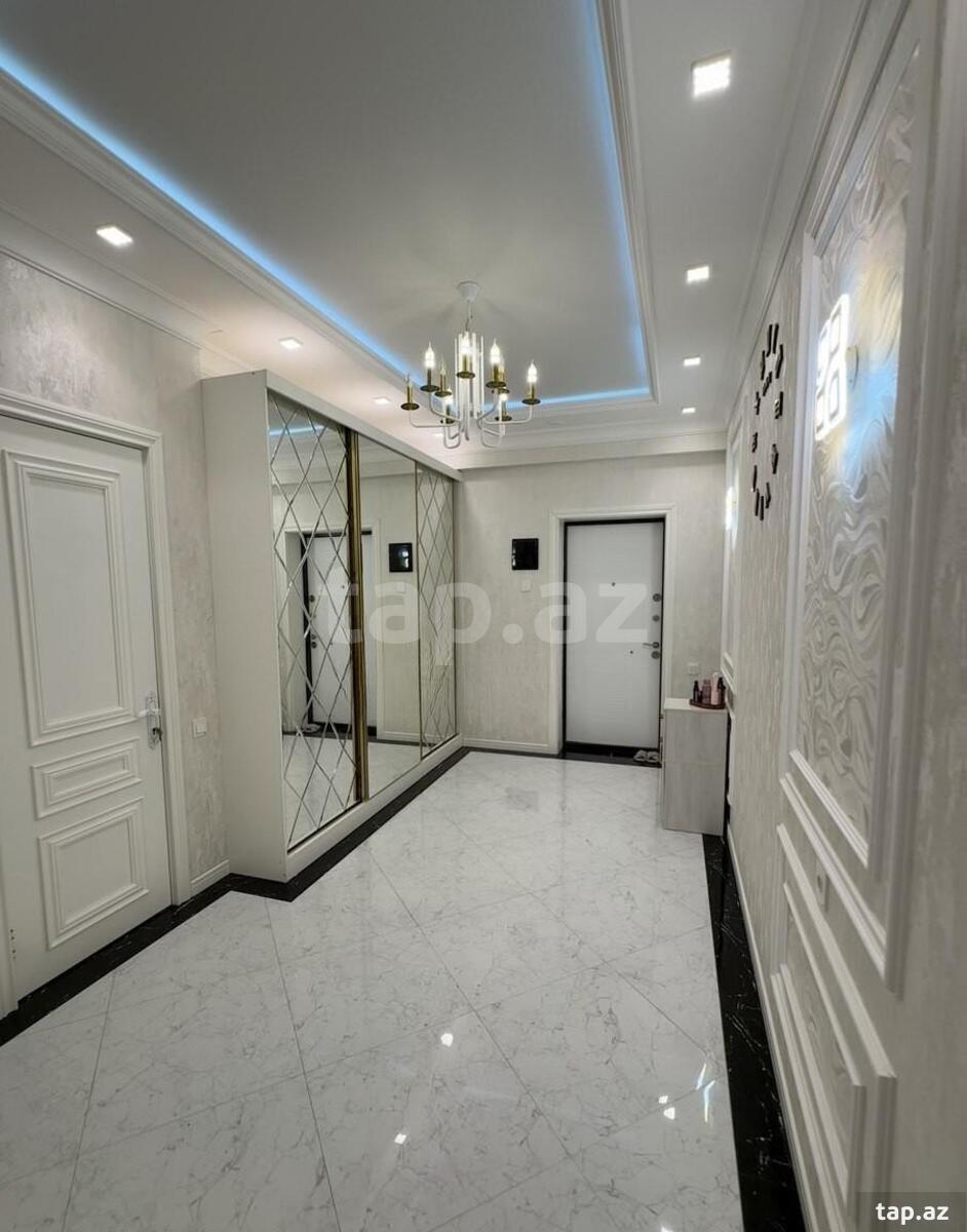 3-otaqlı yeni tikili, Həsən Bəy Zərdabi küç., 93 m²