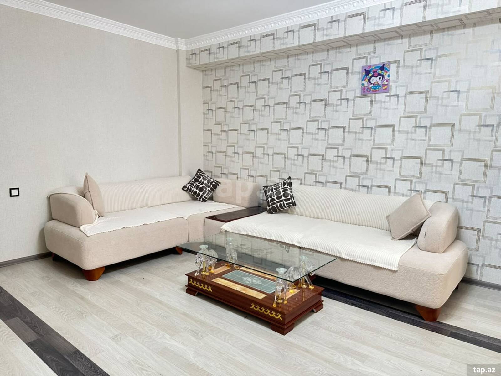 2-otaqlı yeni tikili kirayə verilir, Yeni Yasamal qəs., 77 m²