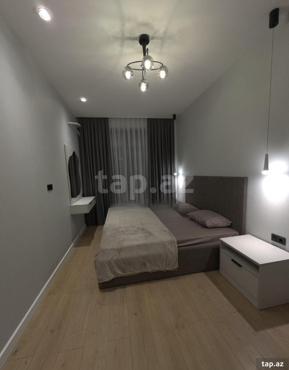3-otaqlı yeni tikili, Gənclik m., 105 m²