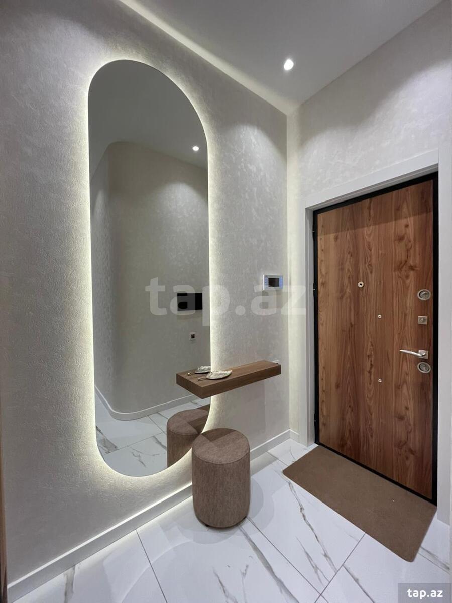 2-otaqlı yeni tikili, Gənclik m., 64 m²