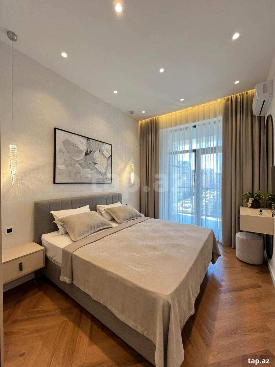 2-otaqlı yeni tikili, Gənclik m., 64 m²