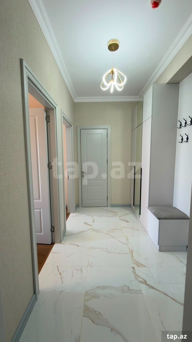 3-otaqlı yeni tikili, Yasamal r., 70 m²