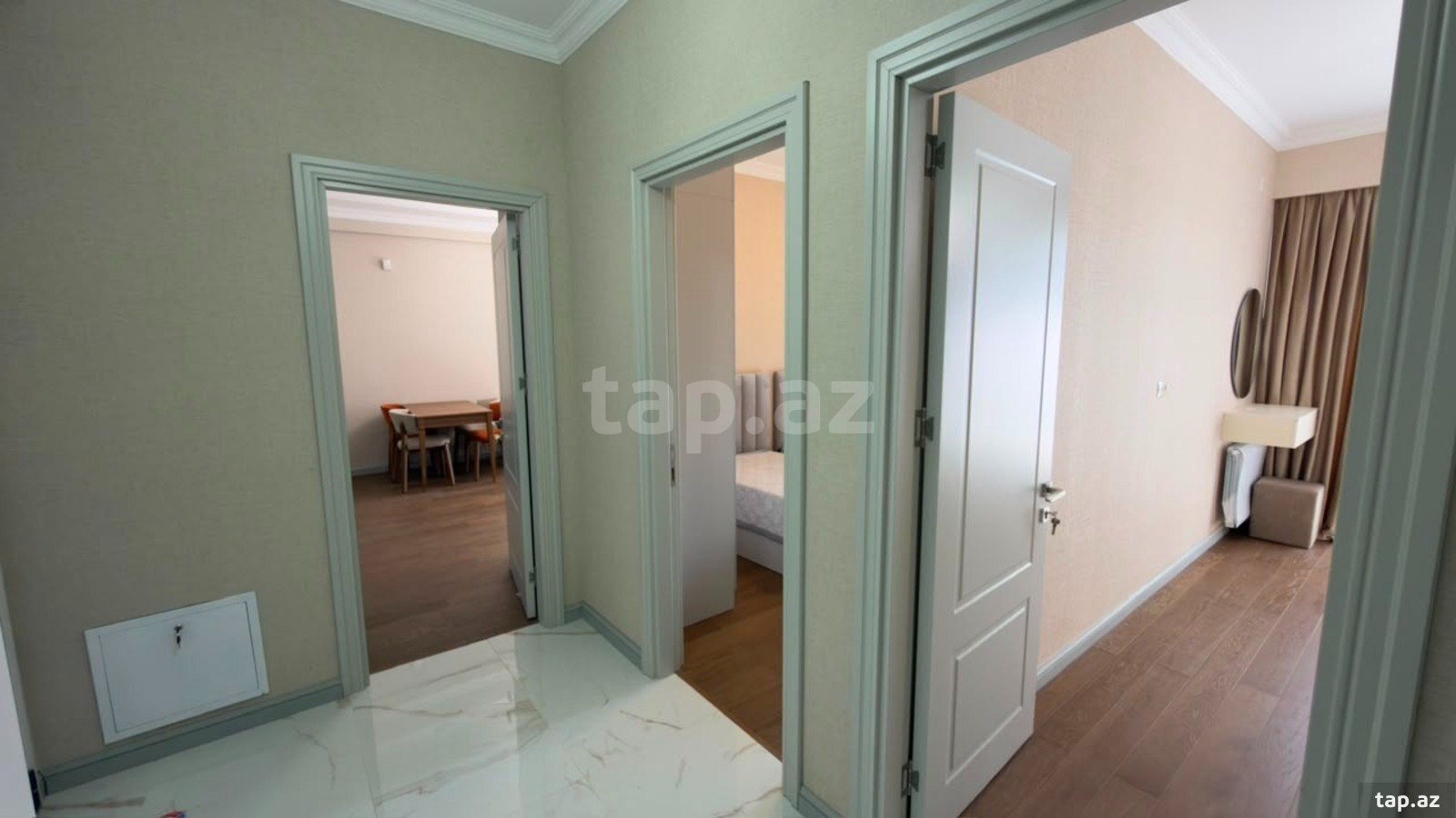 3-otaqlı yeni tikili, Yasamal r., 70 m²