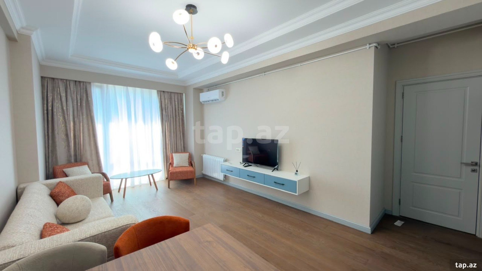 3-otaqlı yeni tikili, Yasamal r., 70 m²