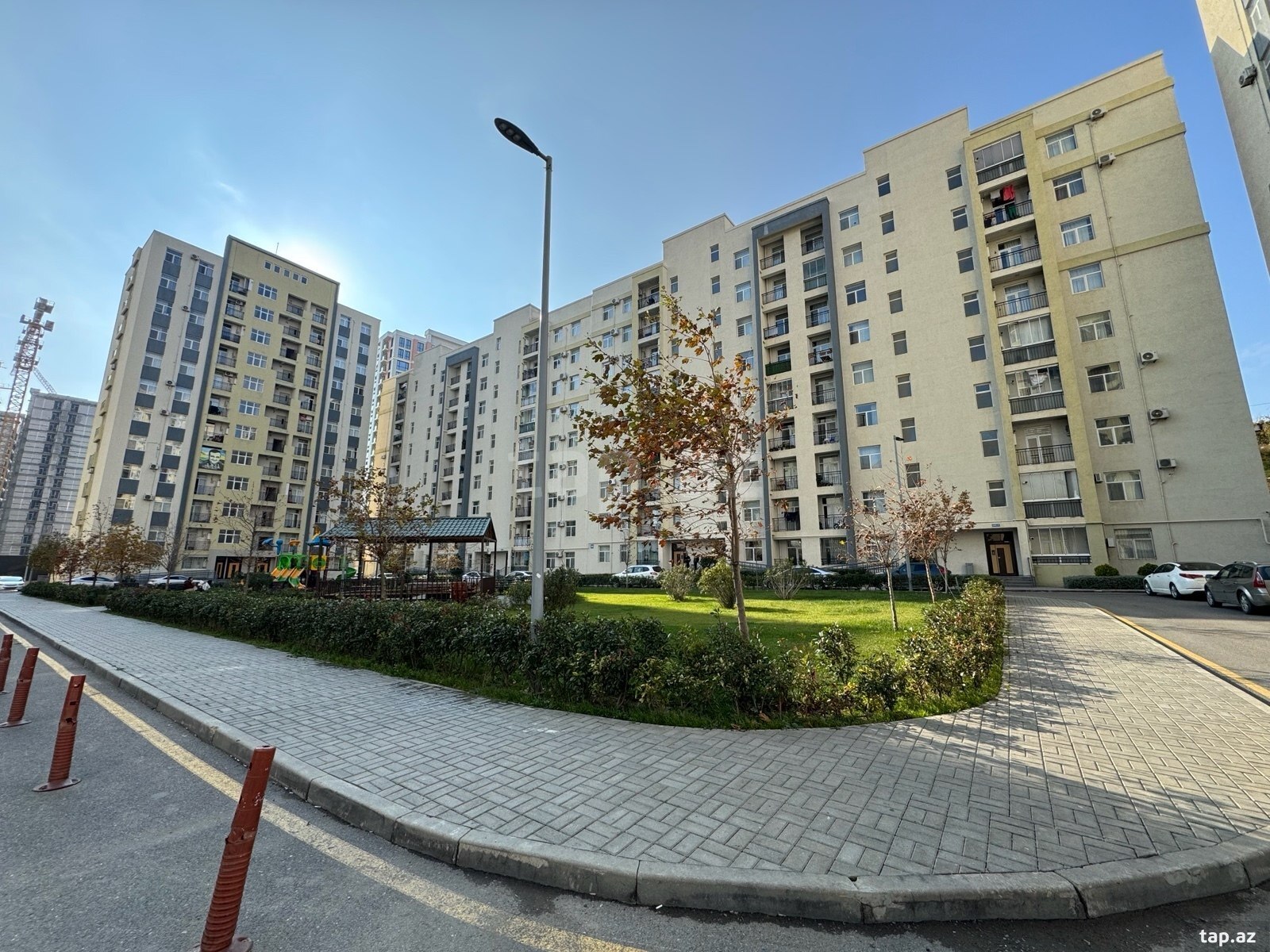 2-otaqlı yeni tikili, Yasamal r., 68 m²