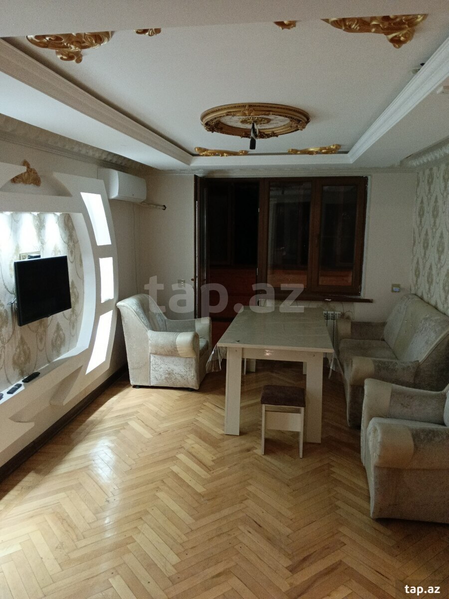 3-otaqlı mənzil kirayə verilir, Gəncə ş., 85 m²