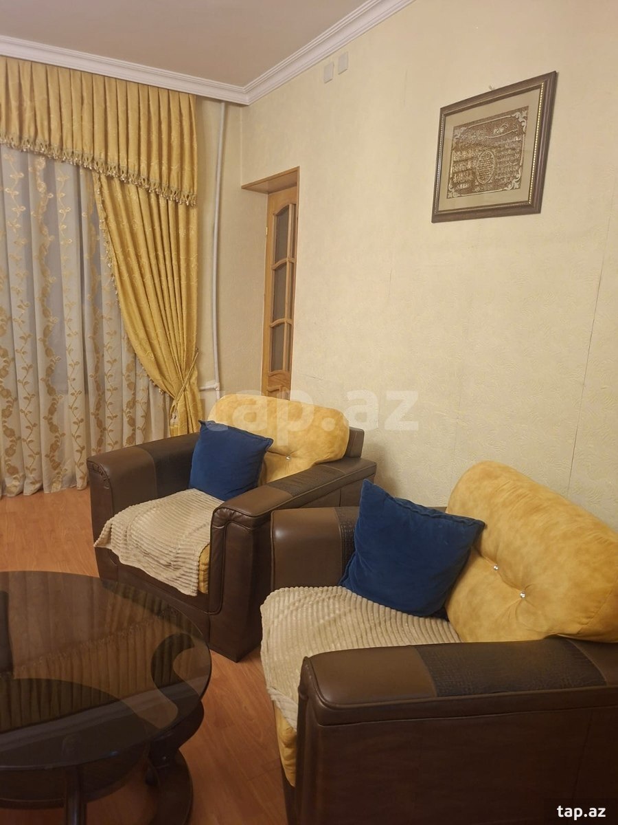 3-otaqlı mənzil kirayə verilir, Naxçıvan ş., 80 m²
