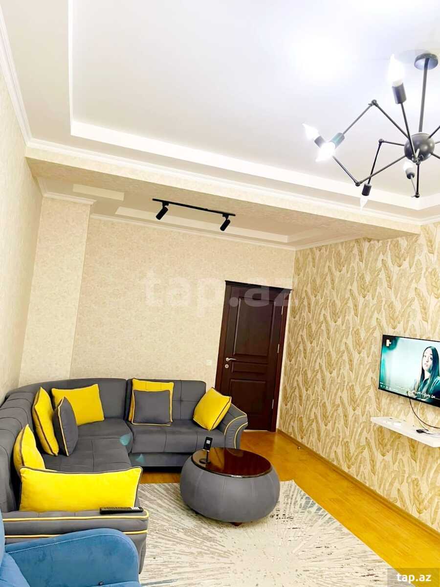 2-otaqlı yeni tikili kirayə verilir, Həsənbəy Zərdabi pr., 75 m²