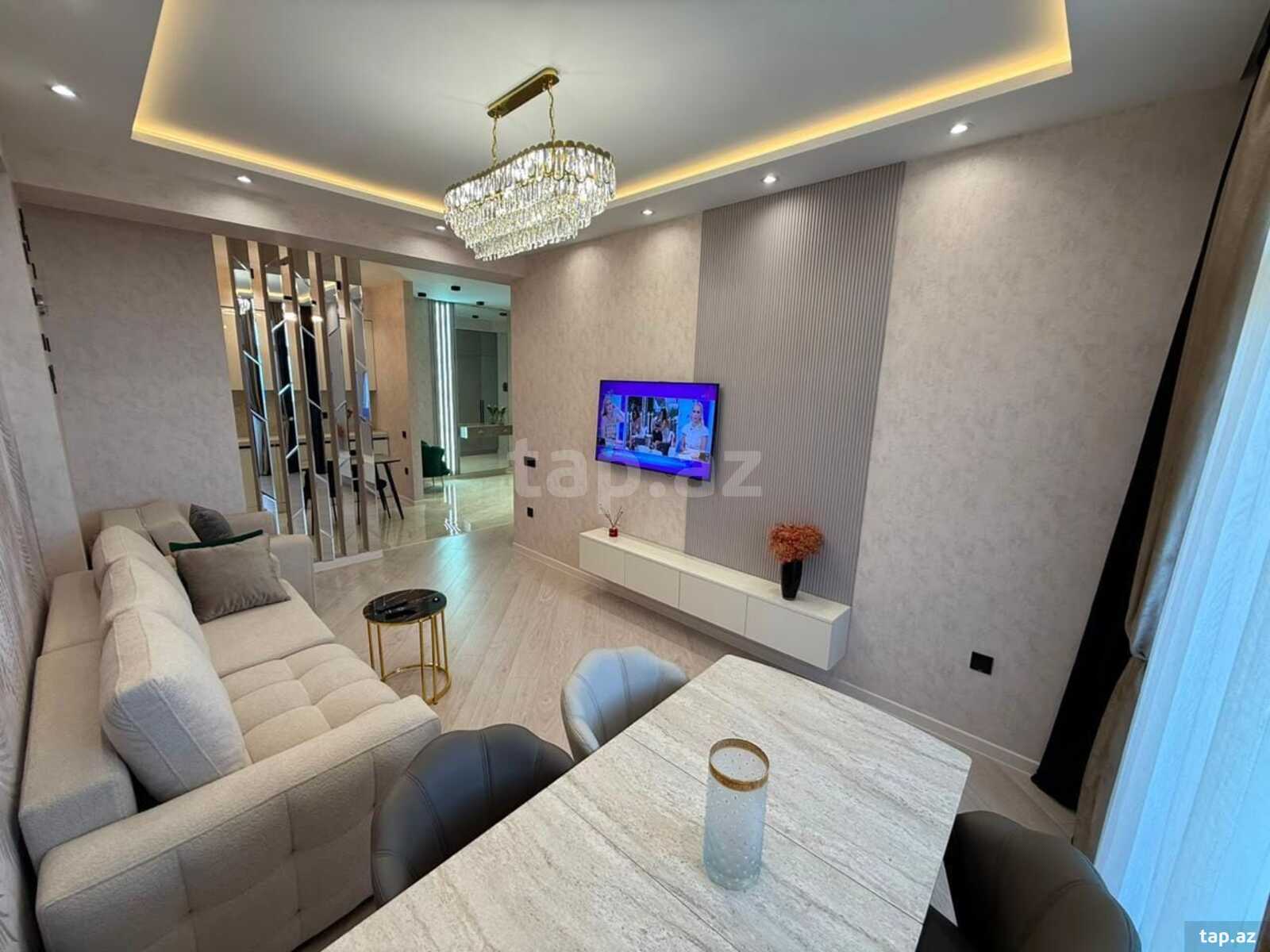 2-otaqlı yeni tikili, Nəsrəddin Tusi küç., 65 m²