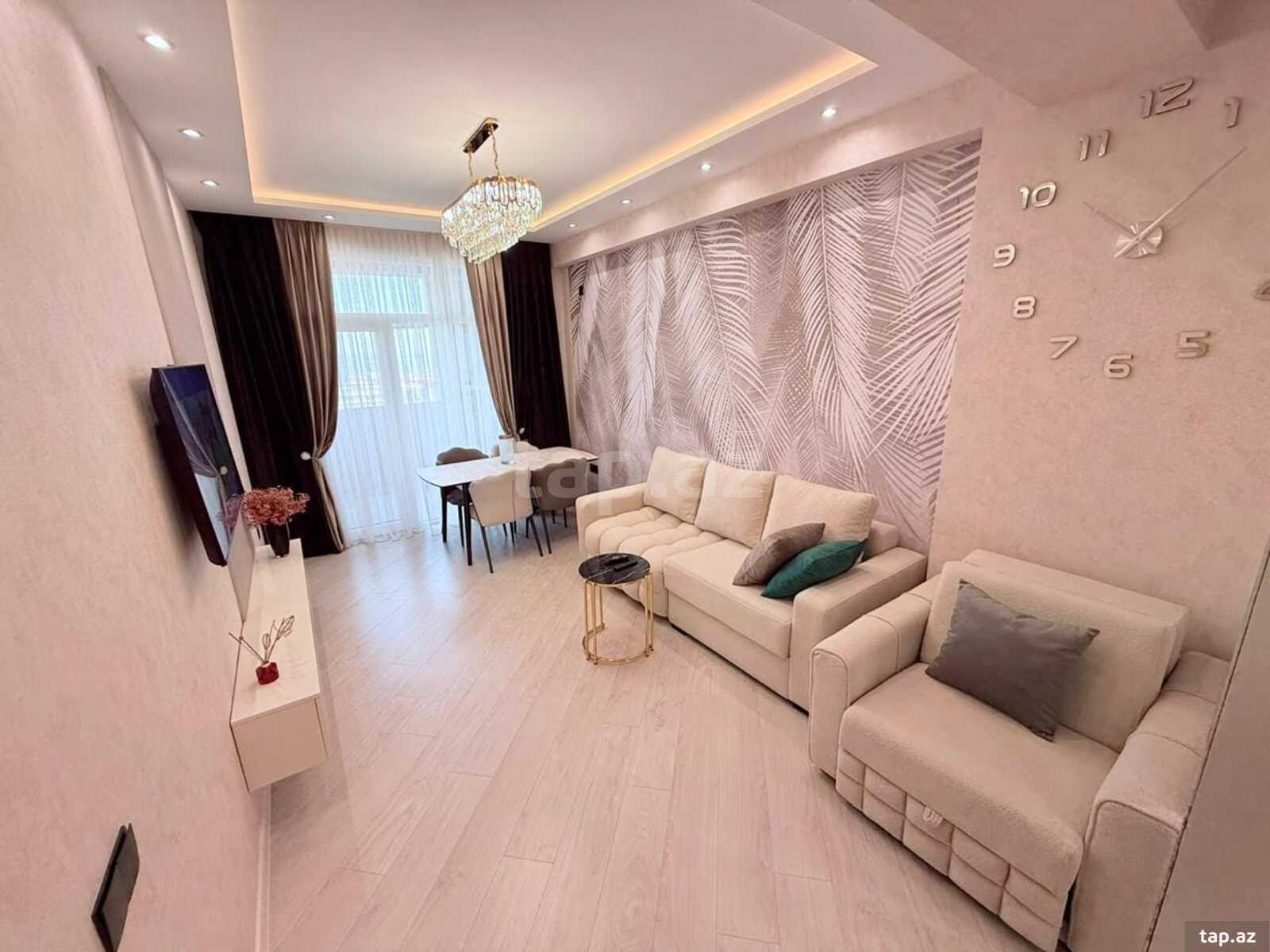 2-otaqlı yeni tikili, Nəsrəddin Tusi küç., 65 m²