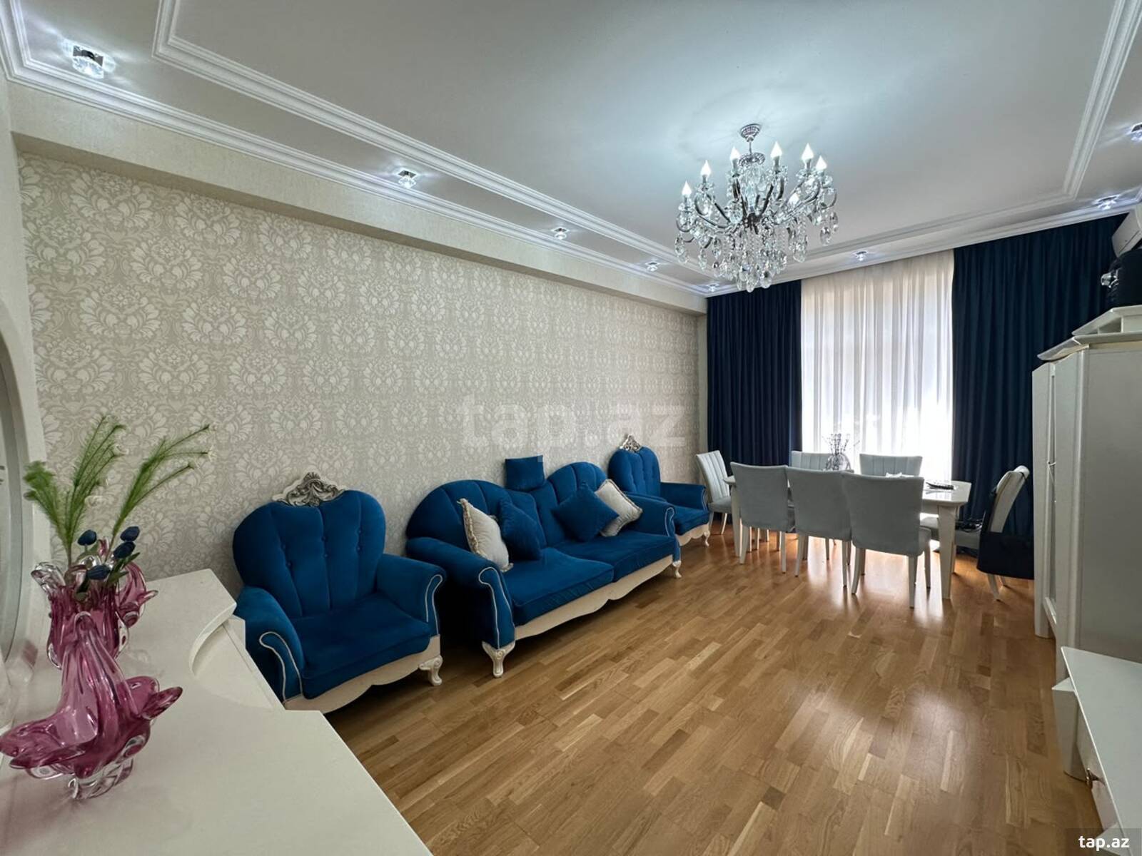 3-otaqlı yeni tikili, Qara Qarayev pr., 104 m²