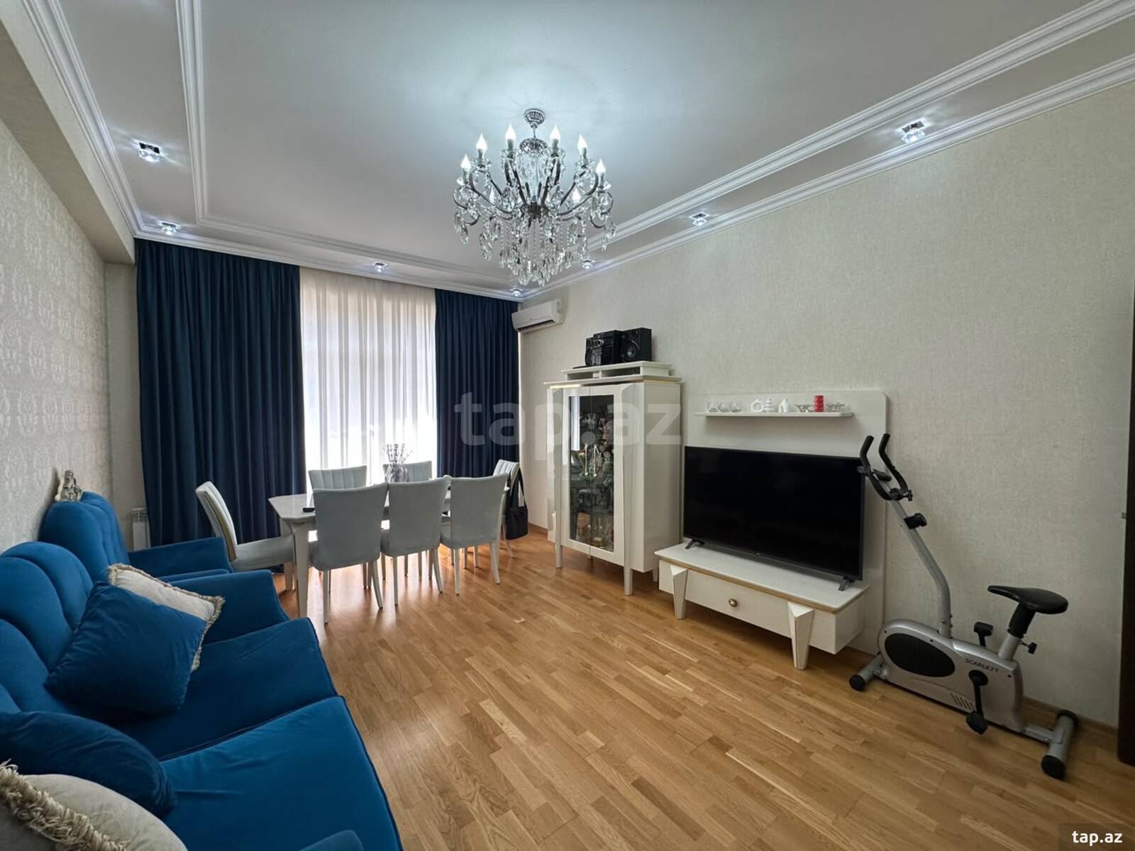 3-otaqlı yeni tikili, Qara Qarayev pr., 104 m²