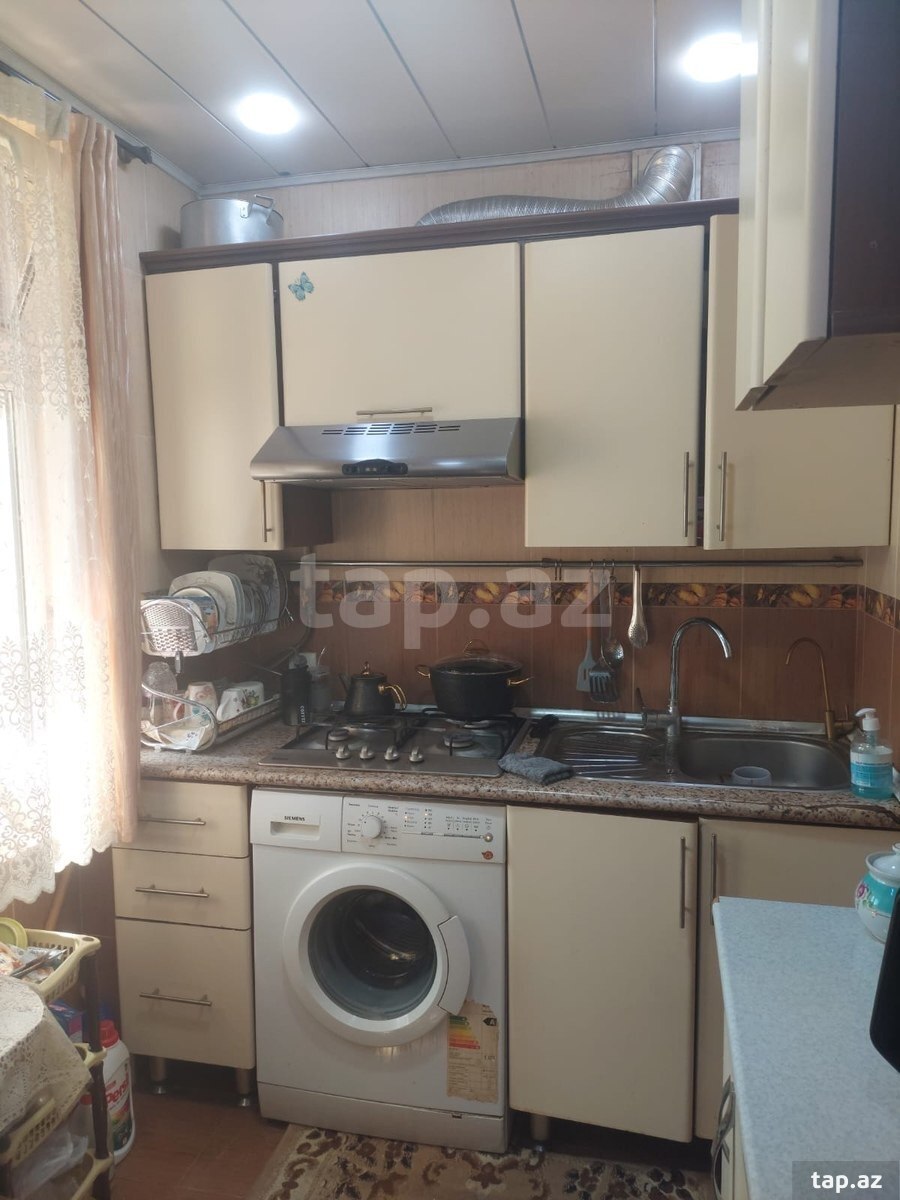 2-otaqlı mənzil kirayə verilir, Yasamal r., 45 m²