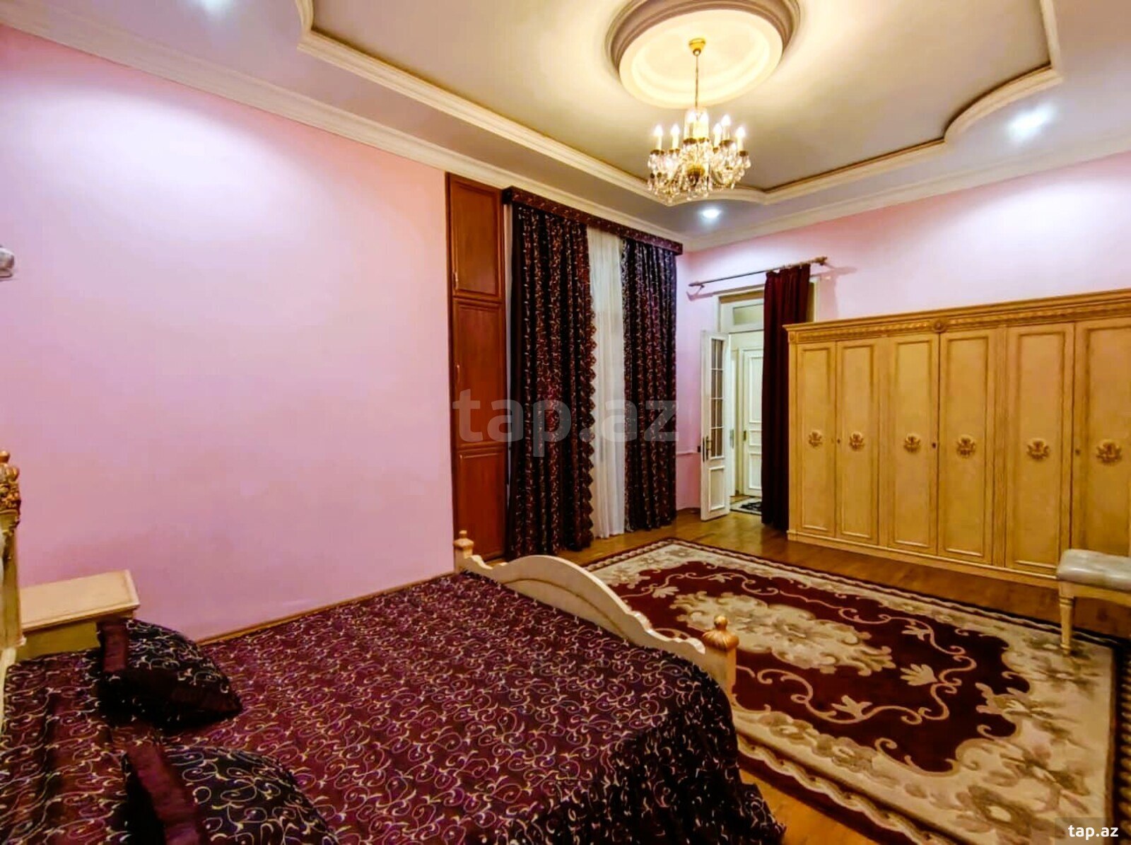 3-otaqlı mənzil kirayə verilir, Səbail r., 150 m²