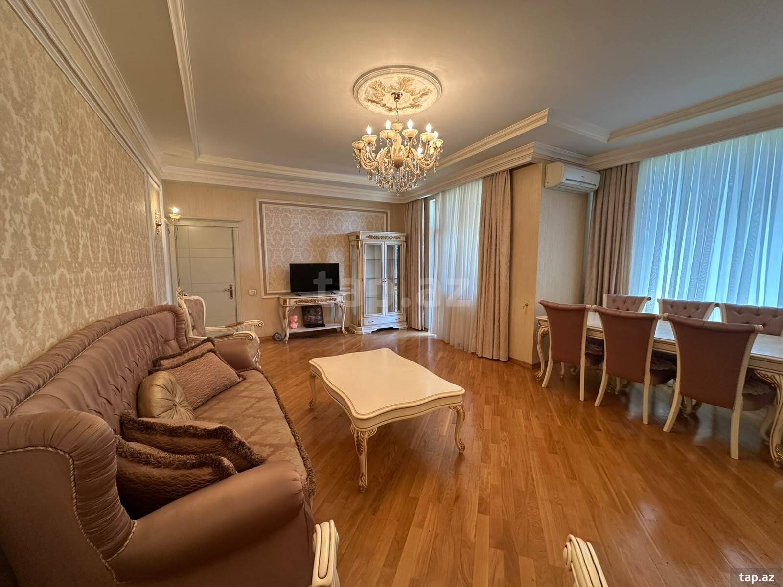 3-otaqlı yeni tikili kirayə verilir, Əbdülvahab Salamzadə küç., 130 m²
