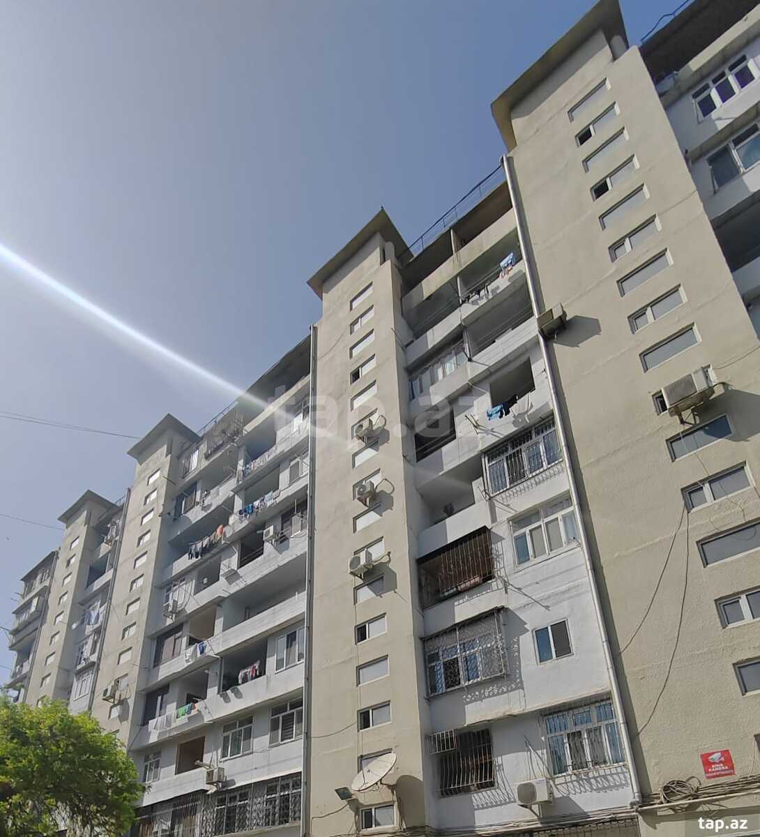 2-otaqlı mənzil, Babək pr., 60 m²