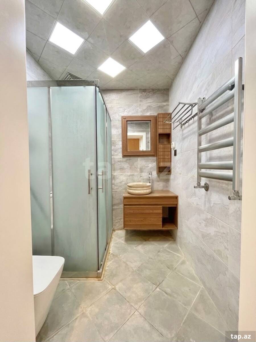 3-otaqlı yeni tikili, Yasamal qəs., 103 m²