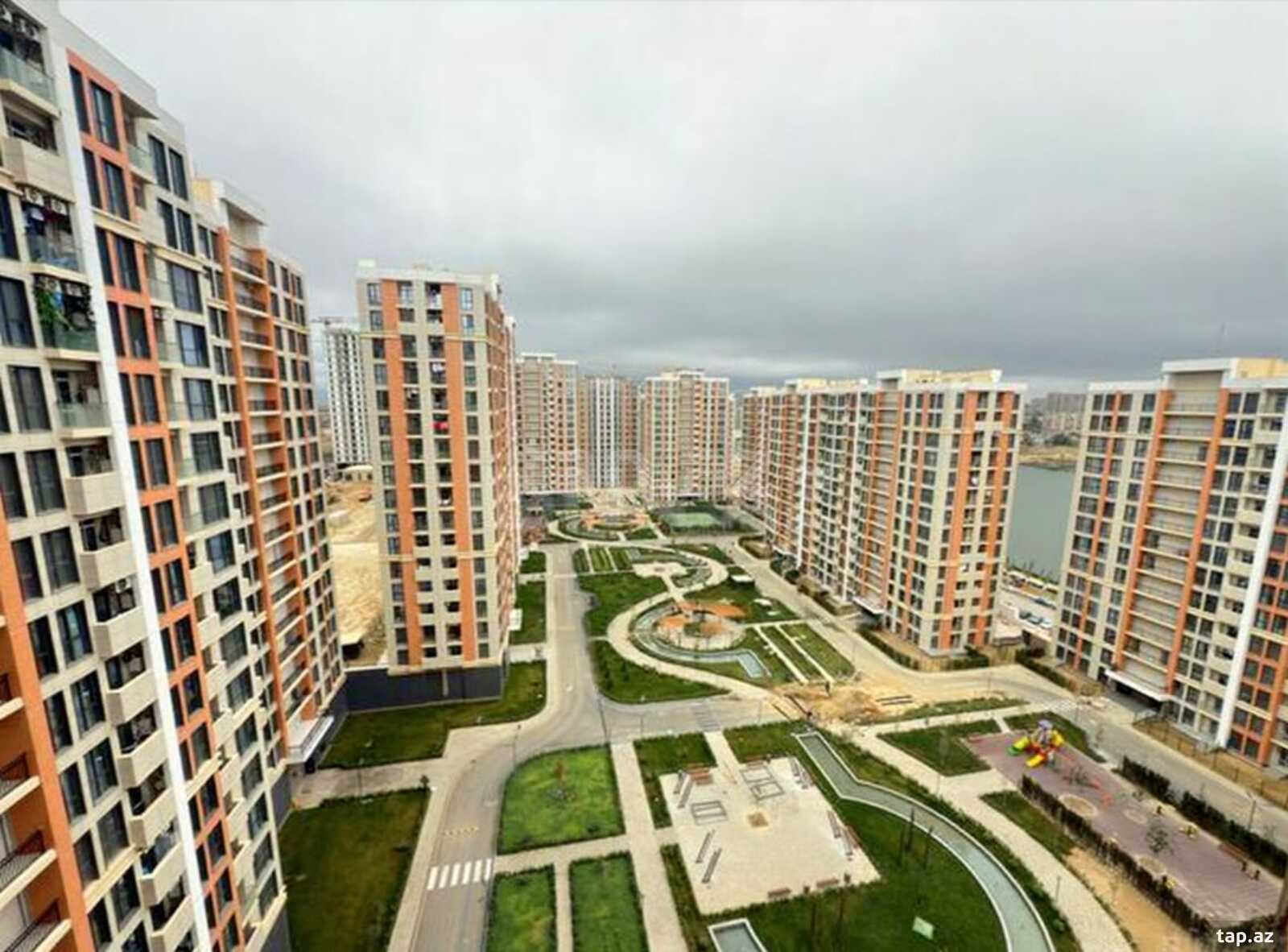 2-otaqlı yeni tikili, Yasamal r., 57 m²
