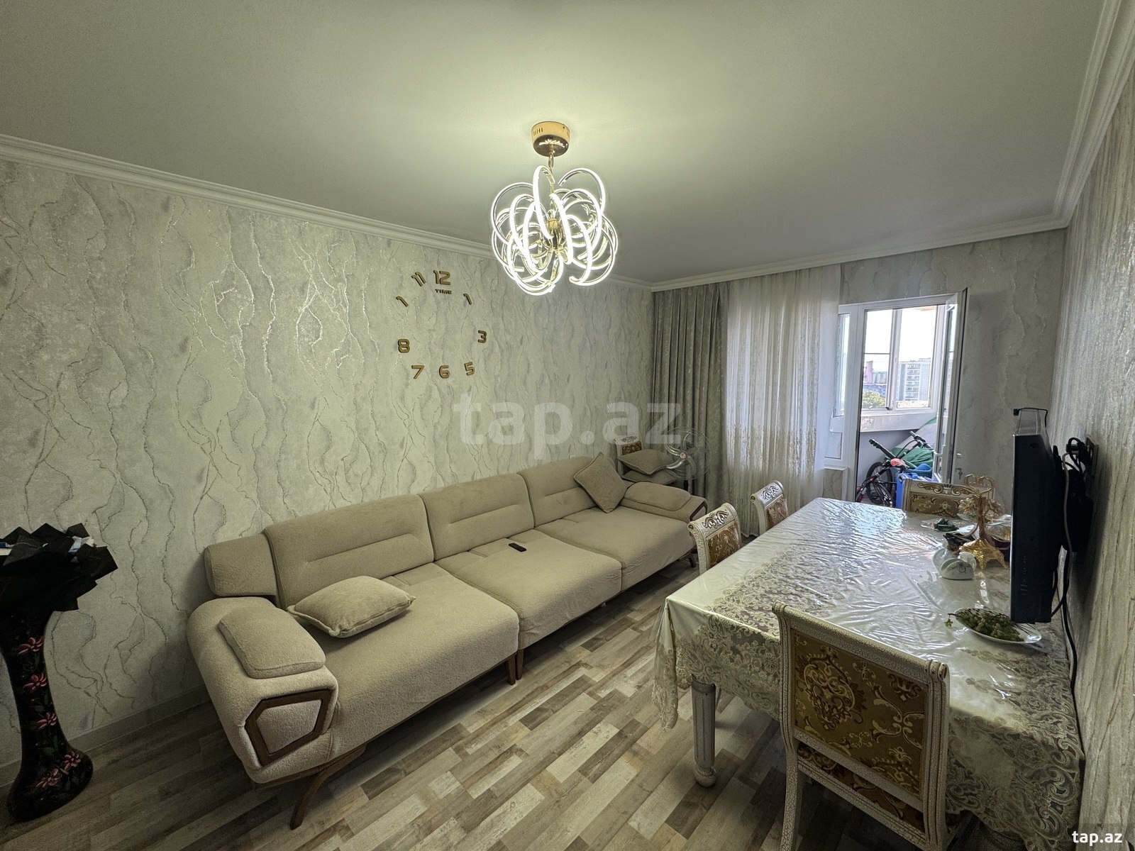 2-otaqlı mənzil, Həzi Aslanov m., 55 m²