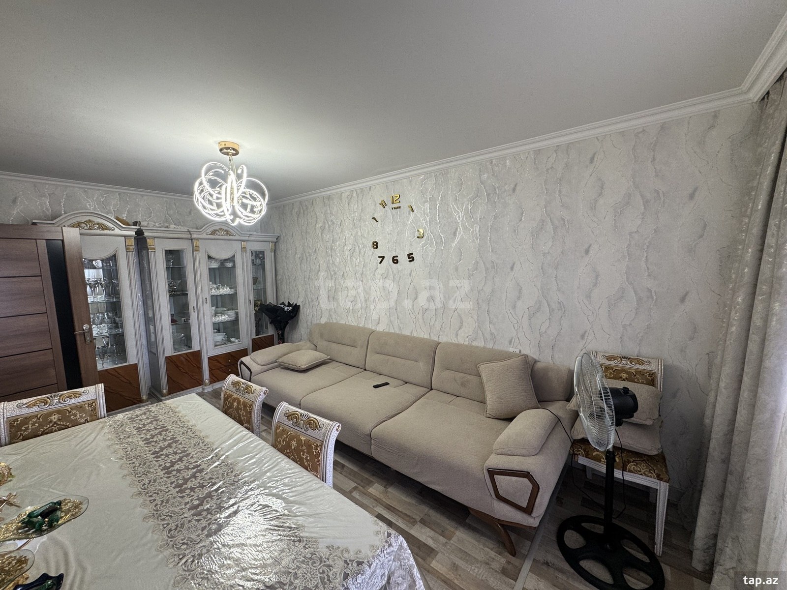 2-otaqlı mənzil, Həzi Aslanov m., 55 m²